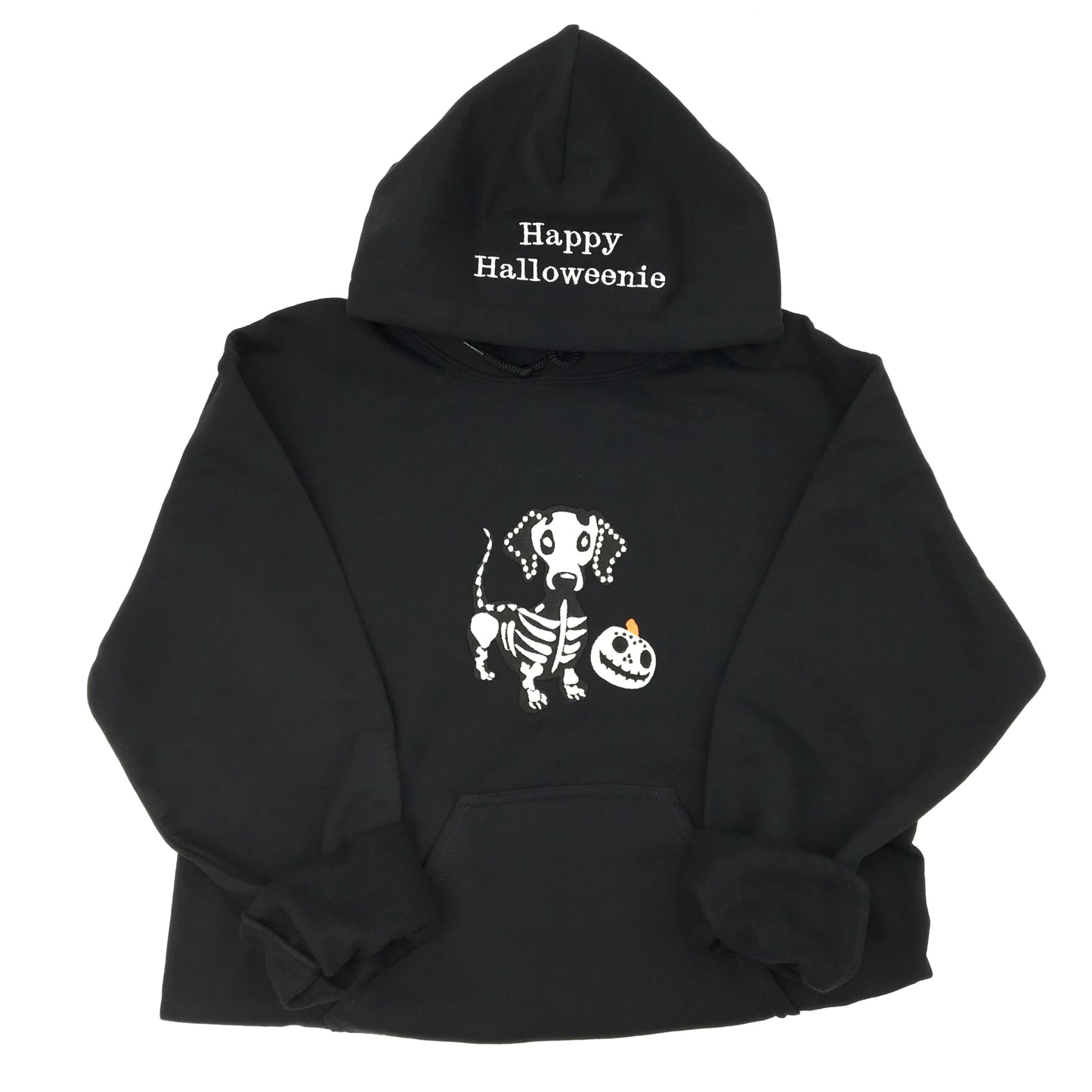 Happy Halloweenie Skeleton Hoodie Crewneck Sale