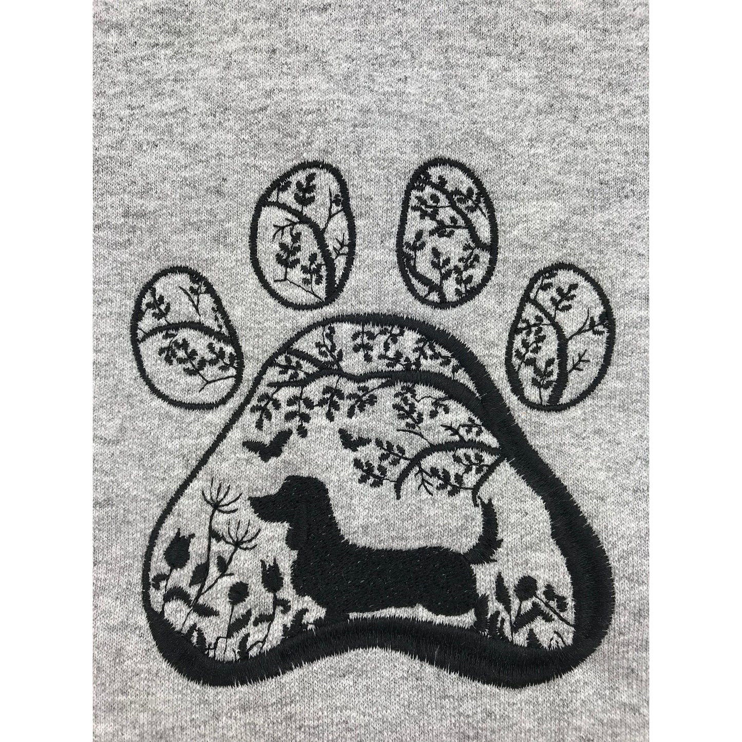 Dachshund Paw Print Crewneck