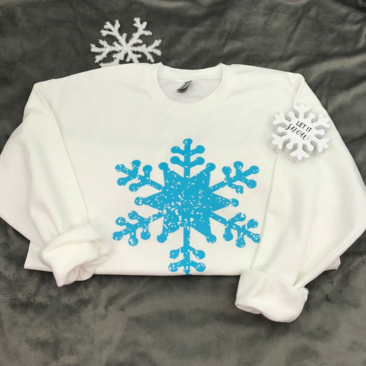 Snowflake Crewneck